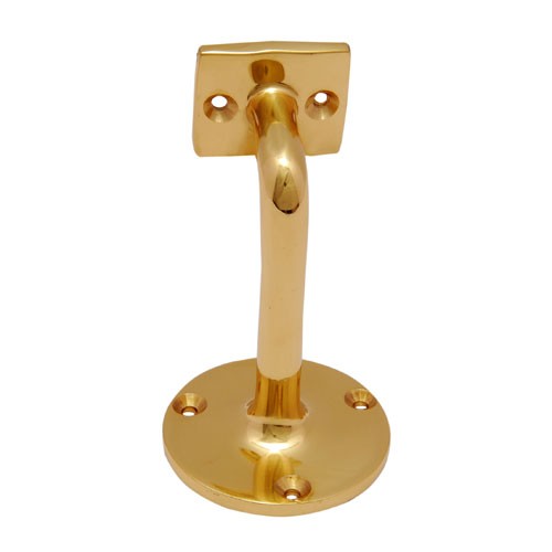 Medium Brass Handrail Bracket 